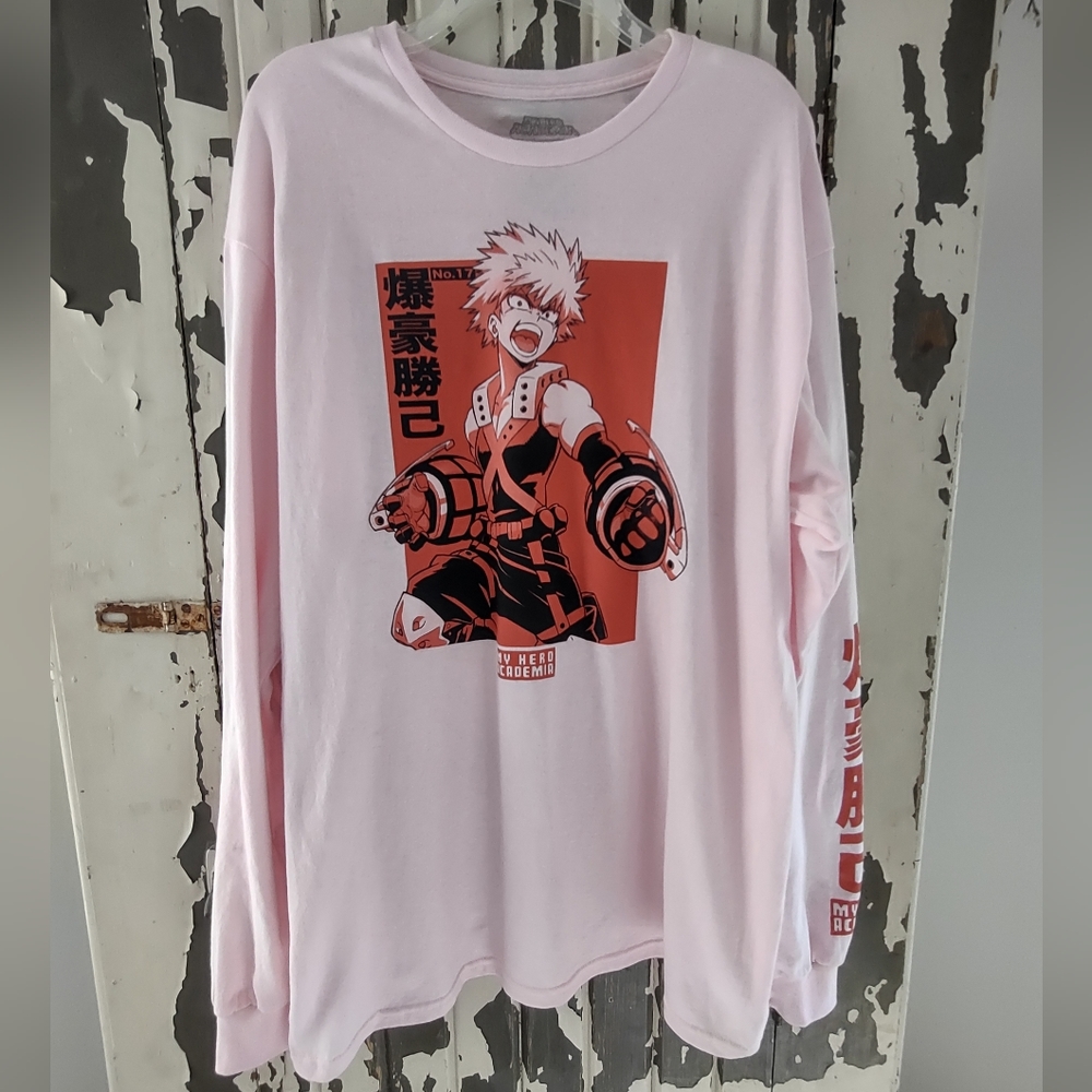 LICENSED FUNIMATION LARGE NWOT My Hero Academia